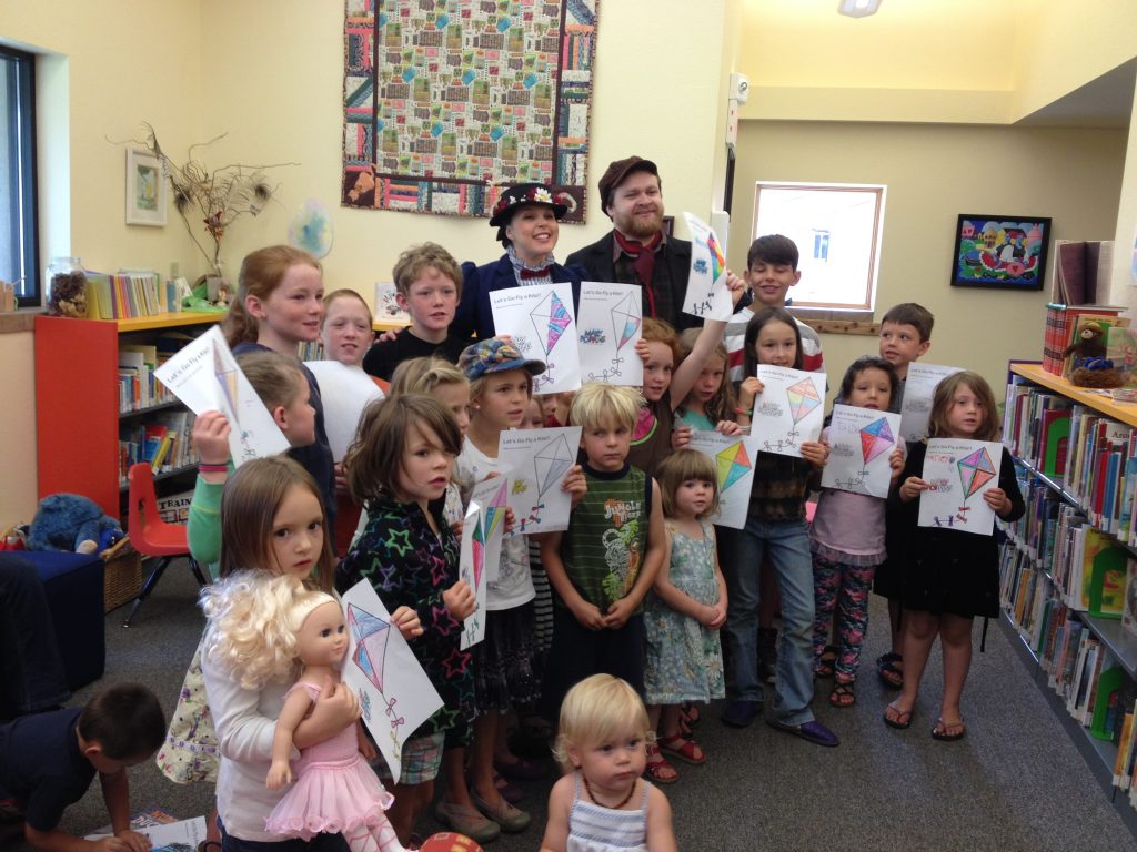 Mary Poppins visit the Soldiers Grove Library Soldiers Grove Public